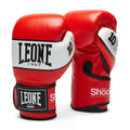 Leone 1947 Shock Boxing Gloves – WBC Certified Sparring Gear, Red, 12oz