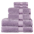 Christy Supreme Hygro 6 Piece Towel Set | Supima Cotton | Lavender