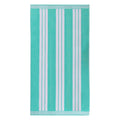 Jolof Store Oversized Combed Cotton Cabana Stripe Beach Towel – Mint