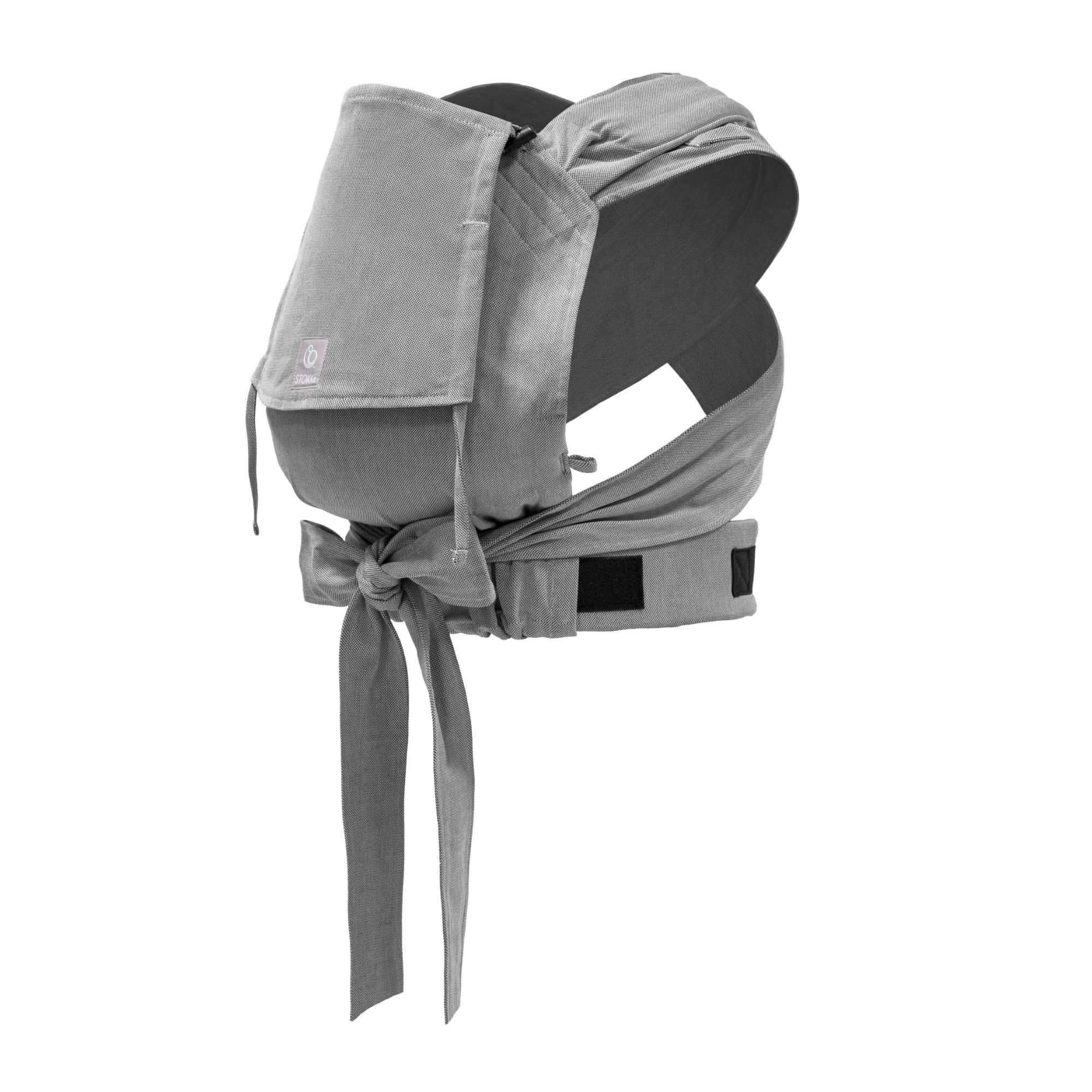 Stokke Limas Half-Buckle Baby Carrier – Ergonomic Grey Melange