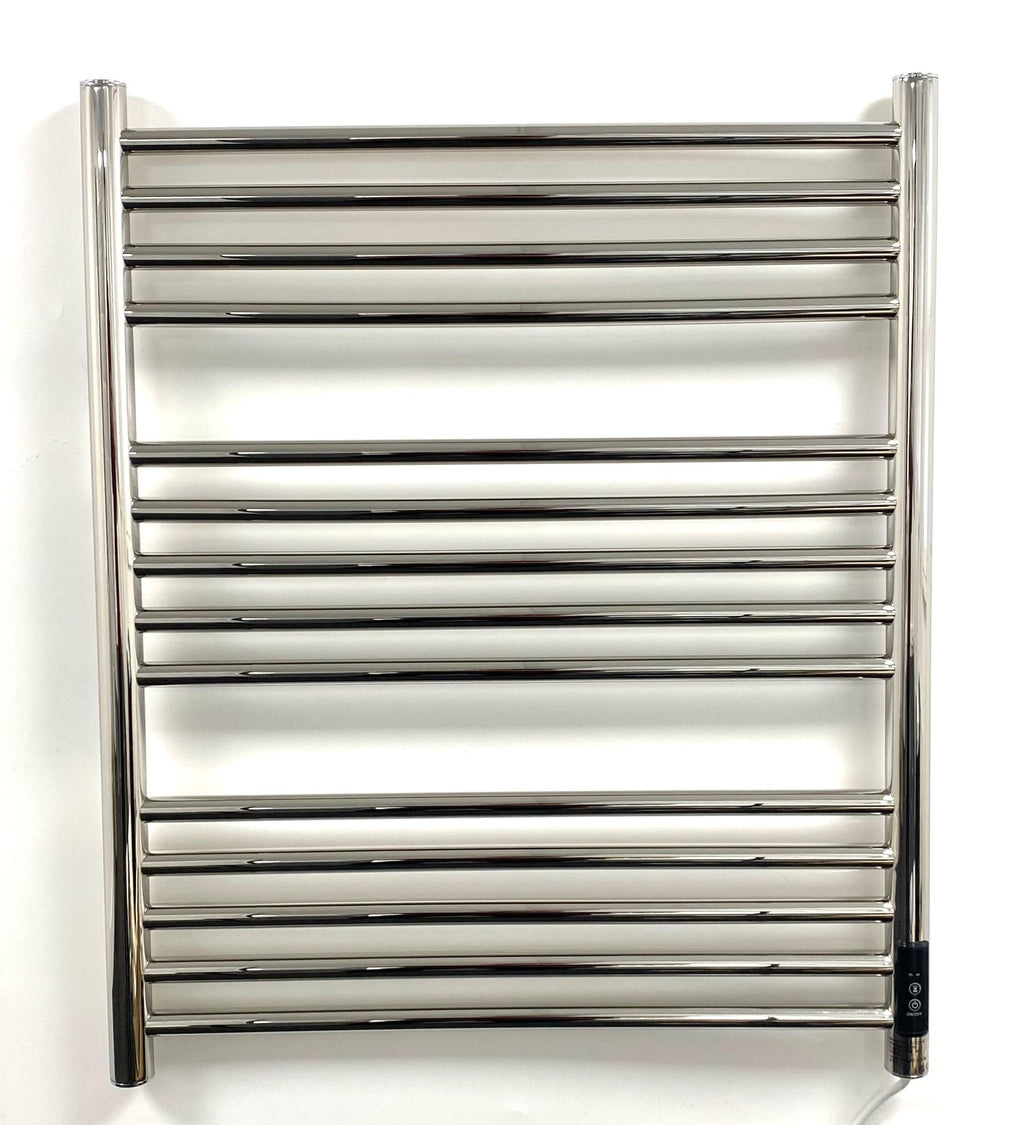Manissa Siena Electric Heated Towel Rail | Stainless Steel 720x600mm