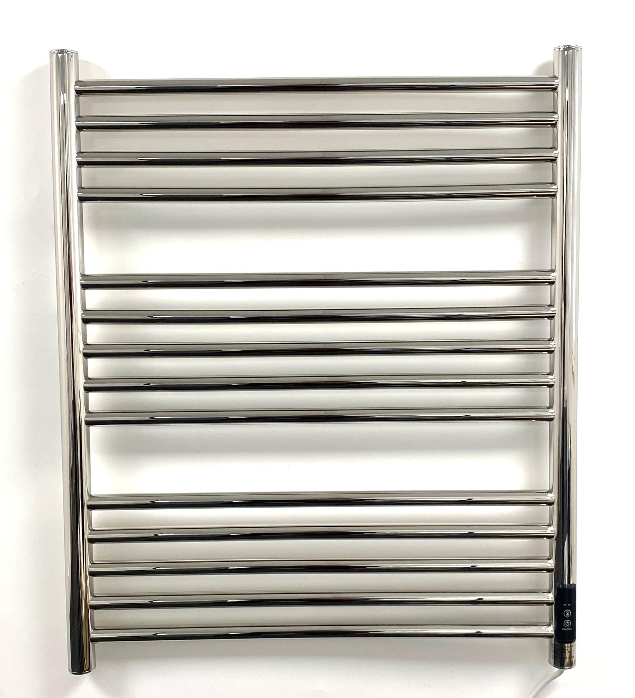Manissa Siena Electric Heated Towel Rail | Stainless Steel 720x600mm