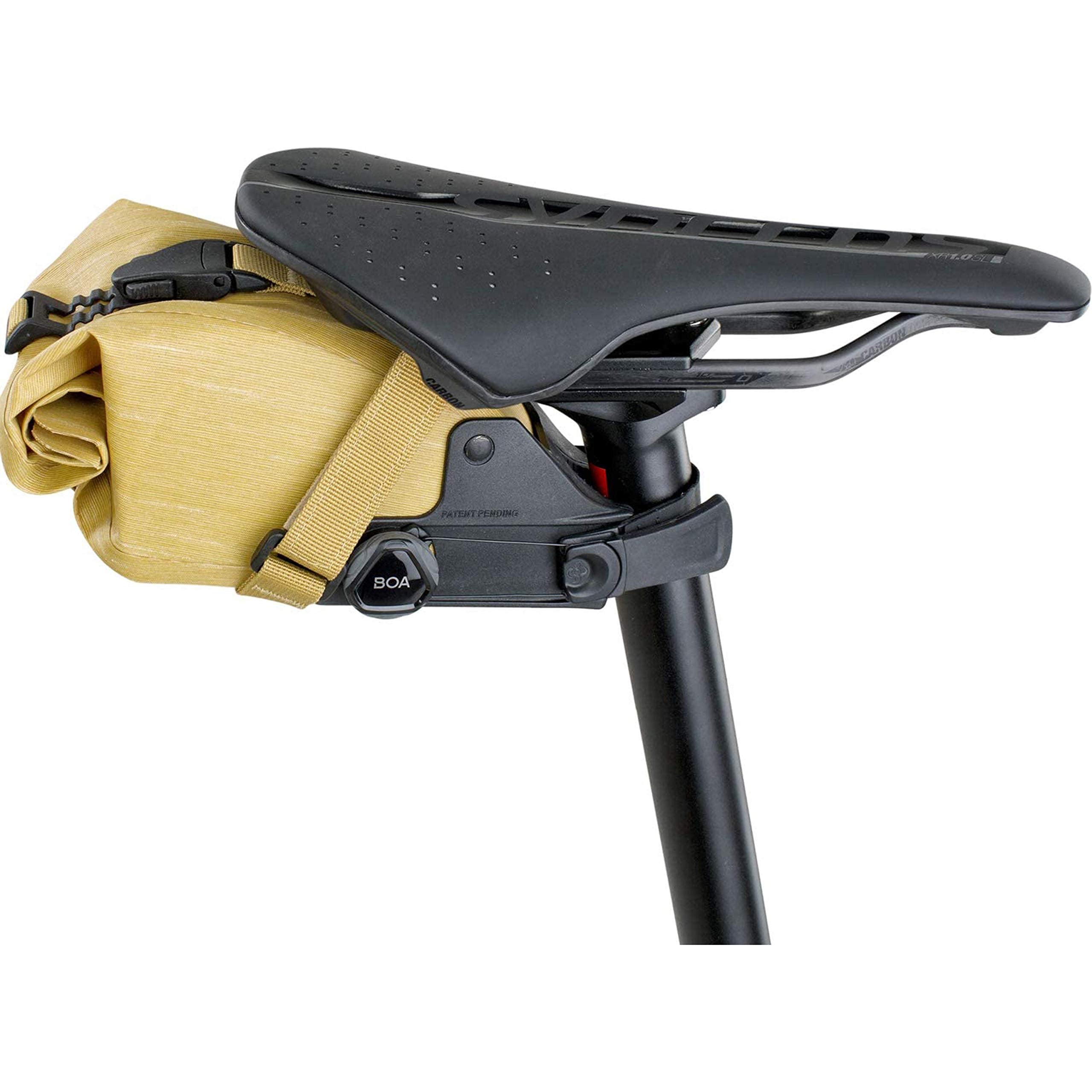 EVOC Seat Pack BOA L - 3L Waterproof Bike Saddle Bag | Clay Yellow