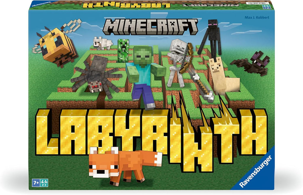 Ravensburger Minecraft Labyrinth Board Game – Family Strategy Game
