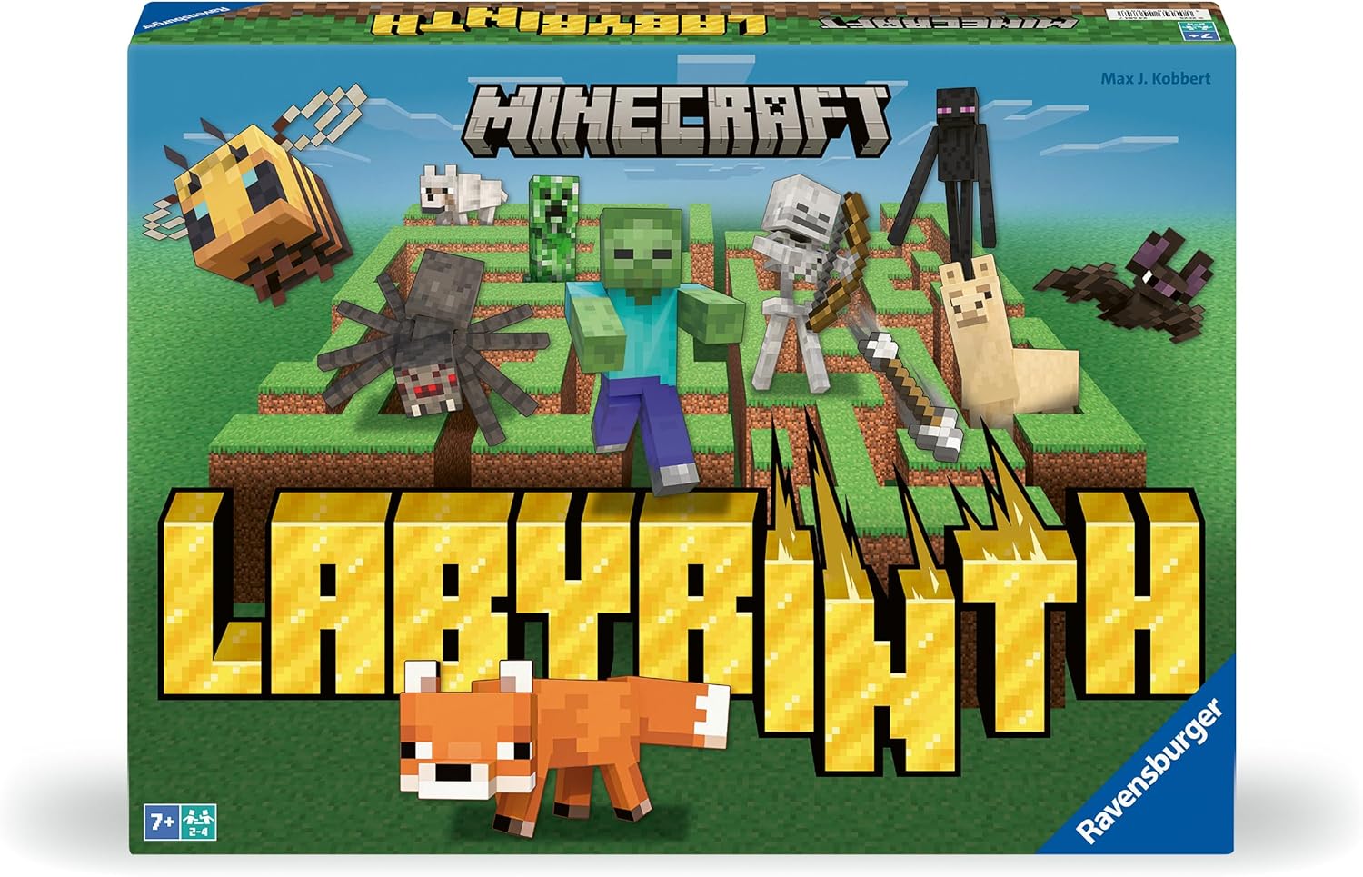 Ravensburger Minecraft Labyrinth Board Game – Family Strategy Game