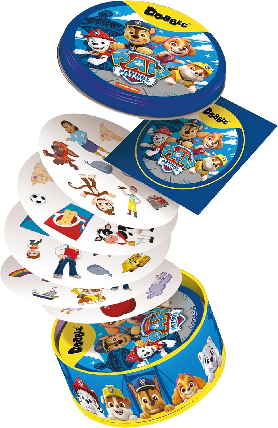 Paw Patrol Dobble Card Game by Snaps – Kids Speed and Observation Game