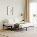 QFtime King Size Metal Bed Frame with Underbed Storage | Noise-Free