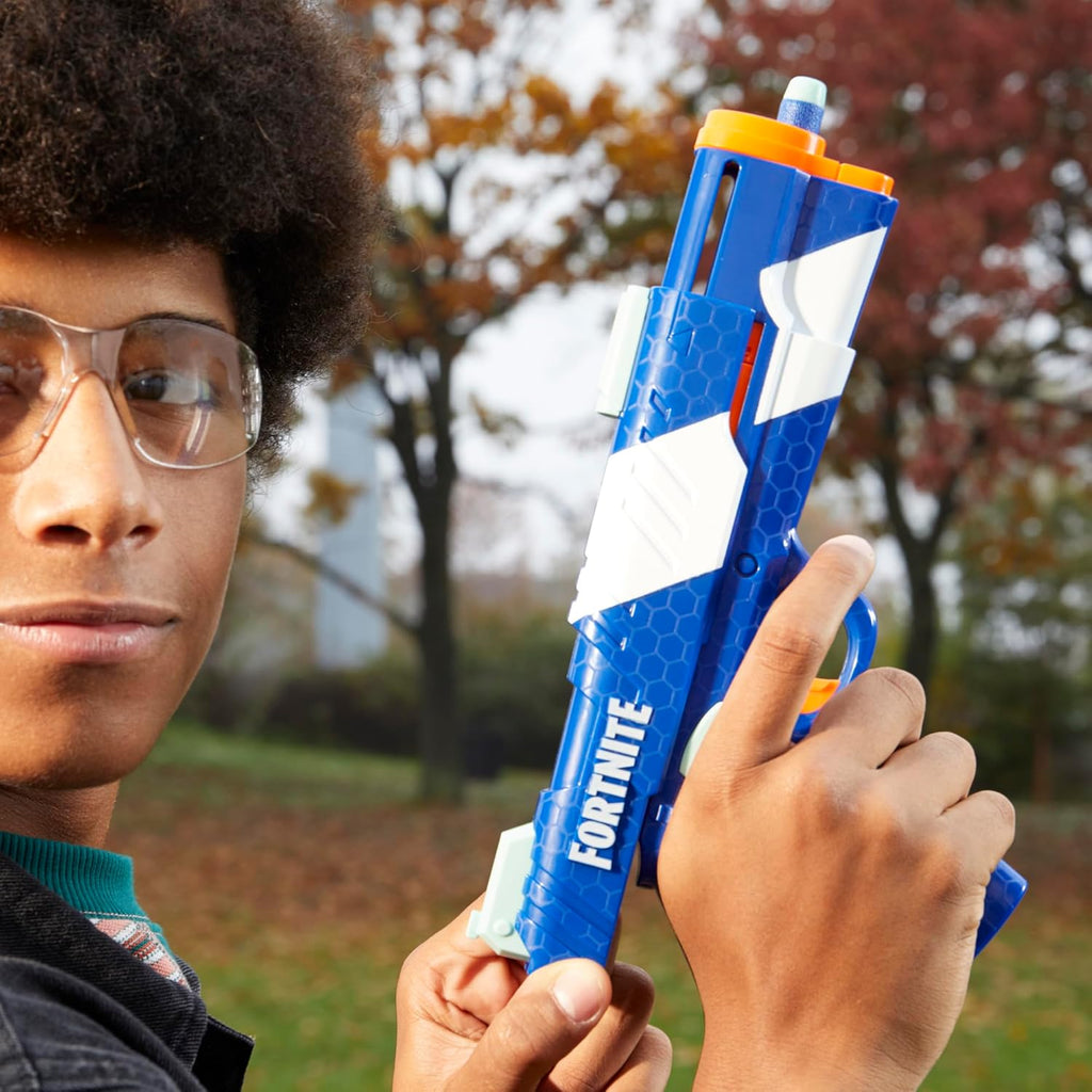 Nerf Fortnite Dual Pack – Flint-Knock and LP Toy Blasters with 6 Darts