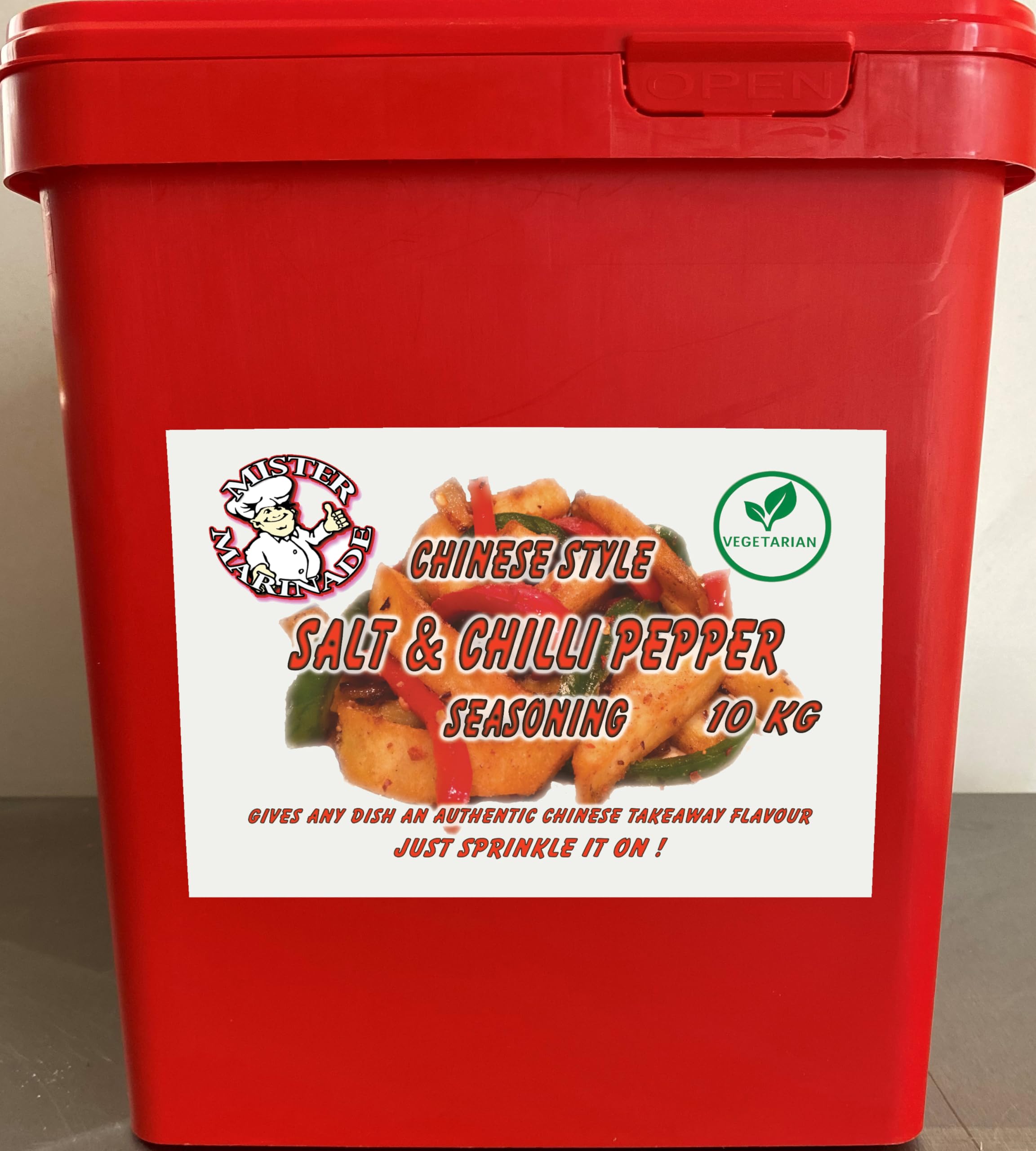 Mister Marinade Chinese Salt & Pepper Seasoning - 10kg Bulk Catering