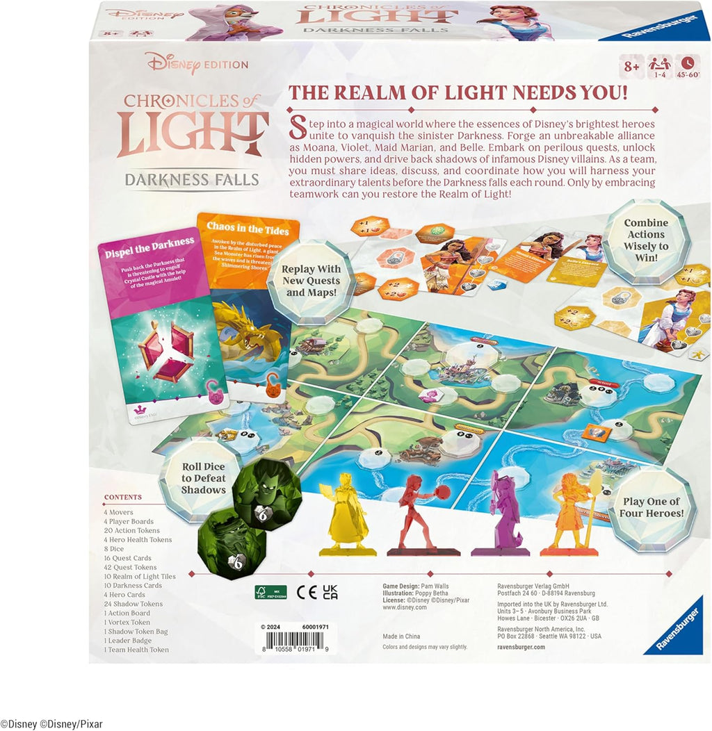 Ravensburger Disney Chronicles of Light: Darkness Falls Board Game