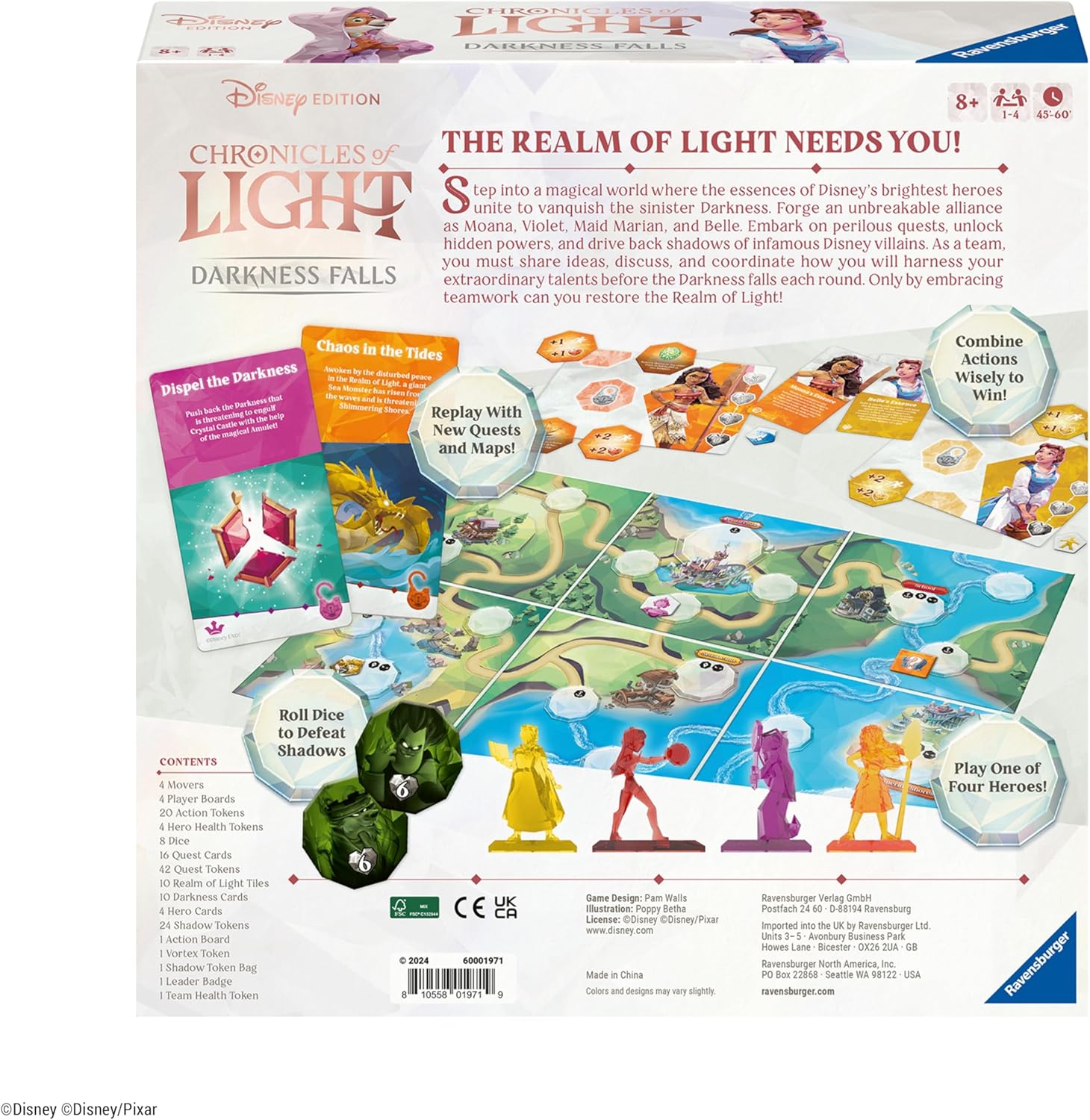 Ravensburger Disney Chronicles of Light: Darkness Falls Board Game