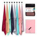 Snug Rug Microfibre Beach Towel – Large Sand Proof Quick Dry – Rose Pink