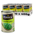D'Aucy Garden Peas – Canned Vegetables – 400g (Pack of 12)