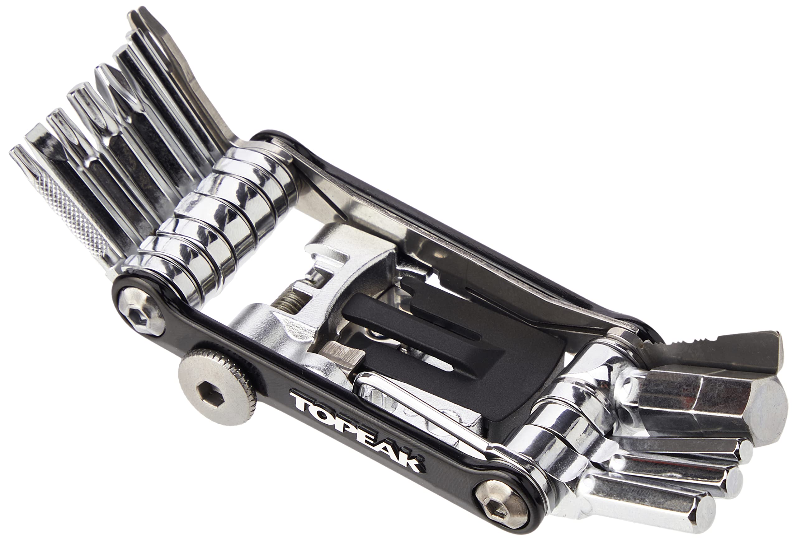 Topeak PT30 Mini Tool – 30 Function Precision Bike Multitool, Black