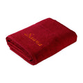Frottana Pearl Sauna Towel – 100% Cotton, Ruby Red, 80 x 200 cm