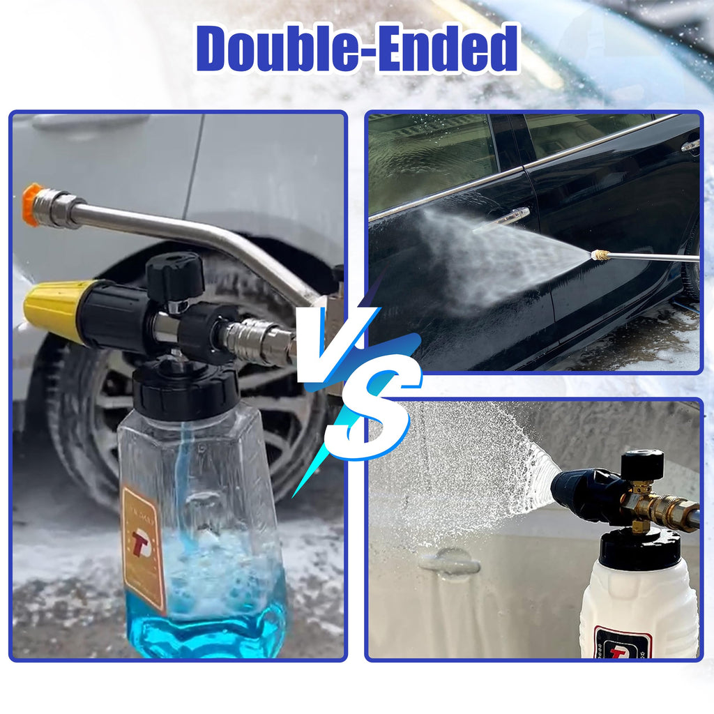 Tool Daily Foam Cannon Dual-Connector | Pressure Washer Double Tip Adapter