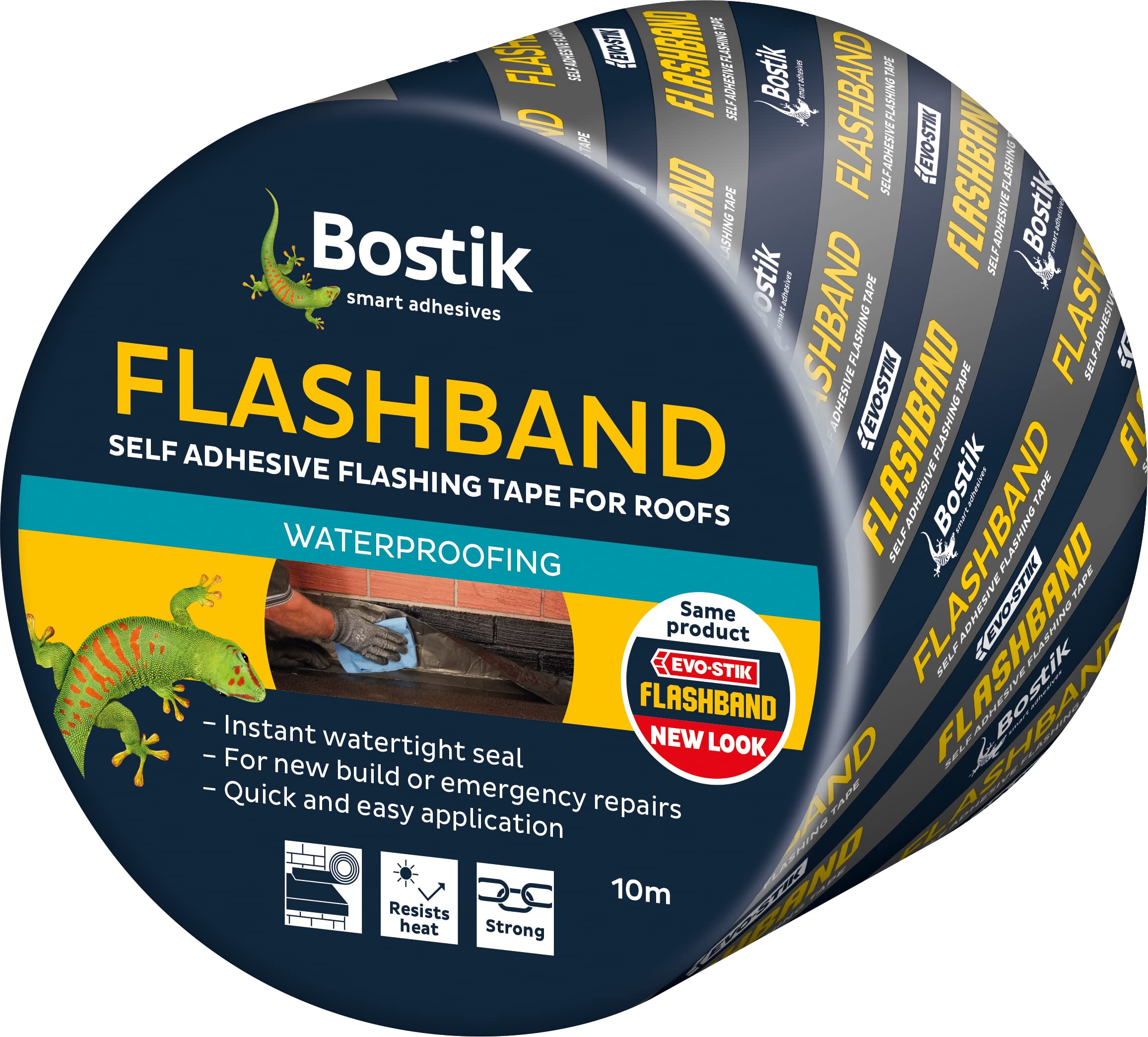 Bostik Flashband Self Adhesive Flashing Tape - Grey - 150mm x 10m