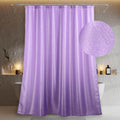 PopKozzi Purple Glitter Shower Curtain – Metallic Shimmer Water Repellent