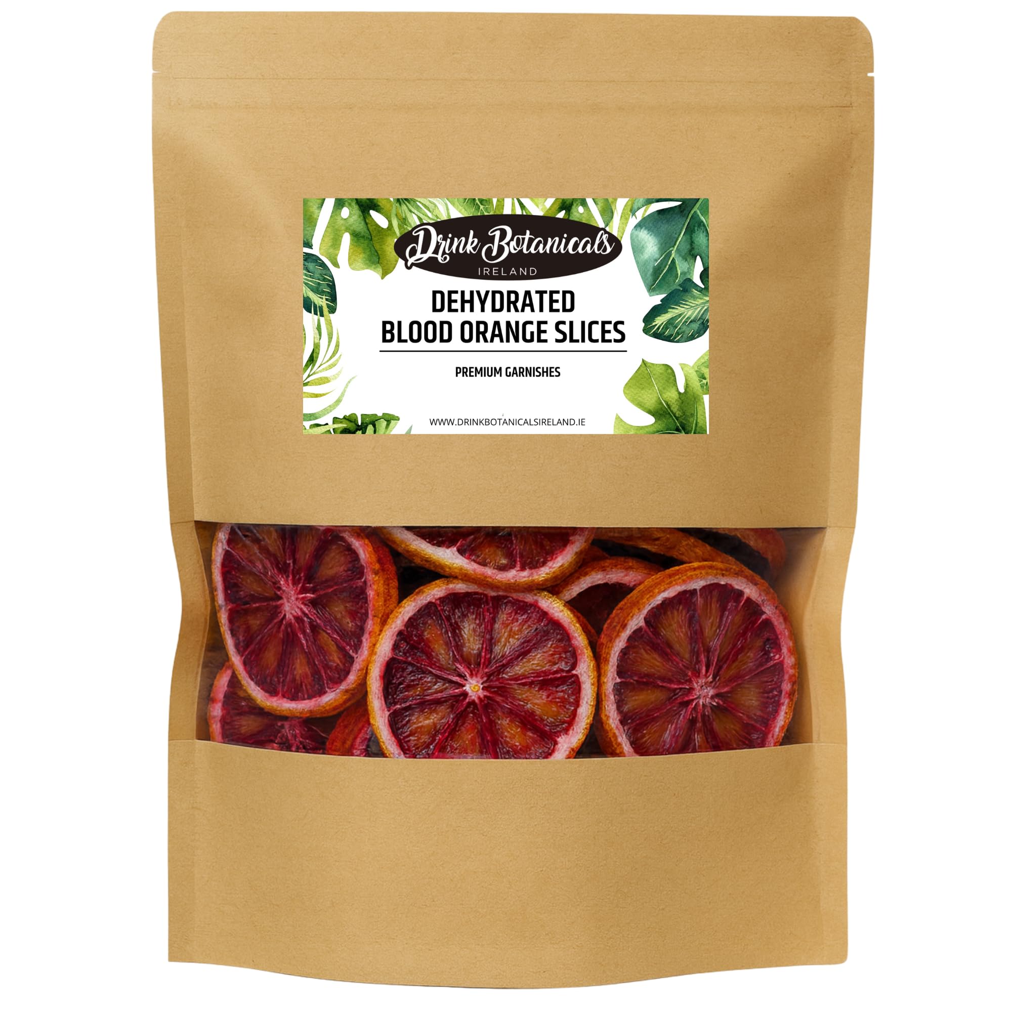 Drink Botanicals Ireland Dried Blood Orange Slices | 100% Natural | 100g