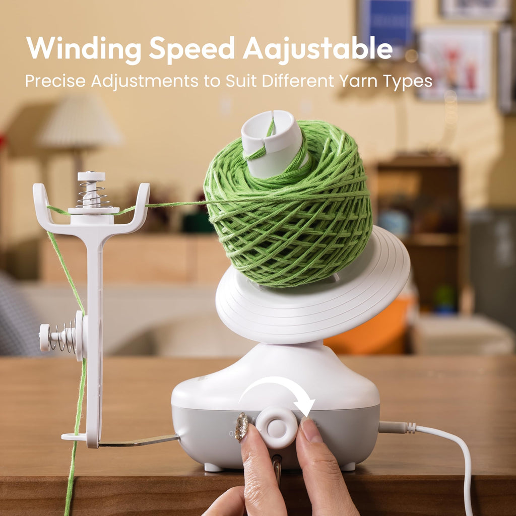 Etcokei Electric Yarn Winder – Automatic Wool Ball Winder with Stepless Speed