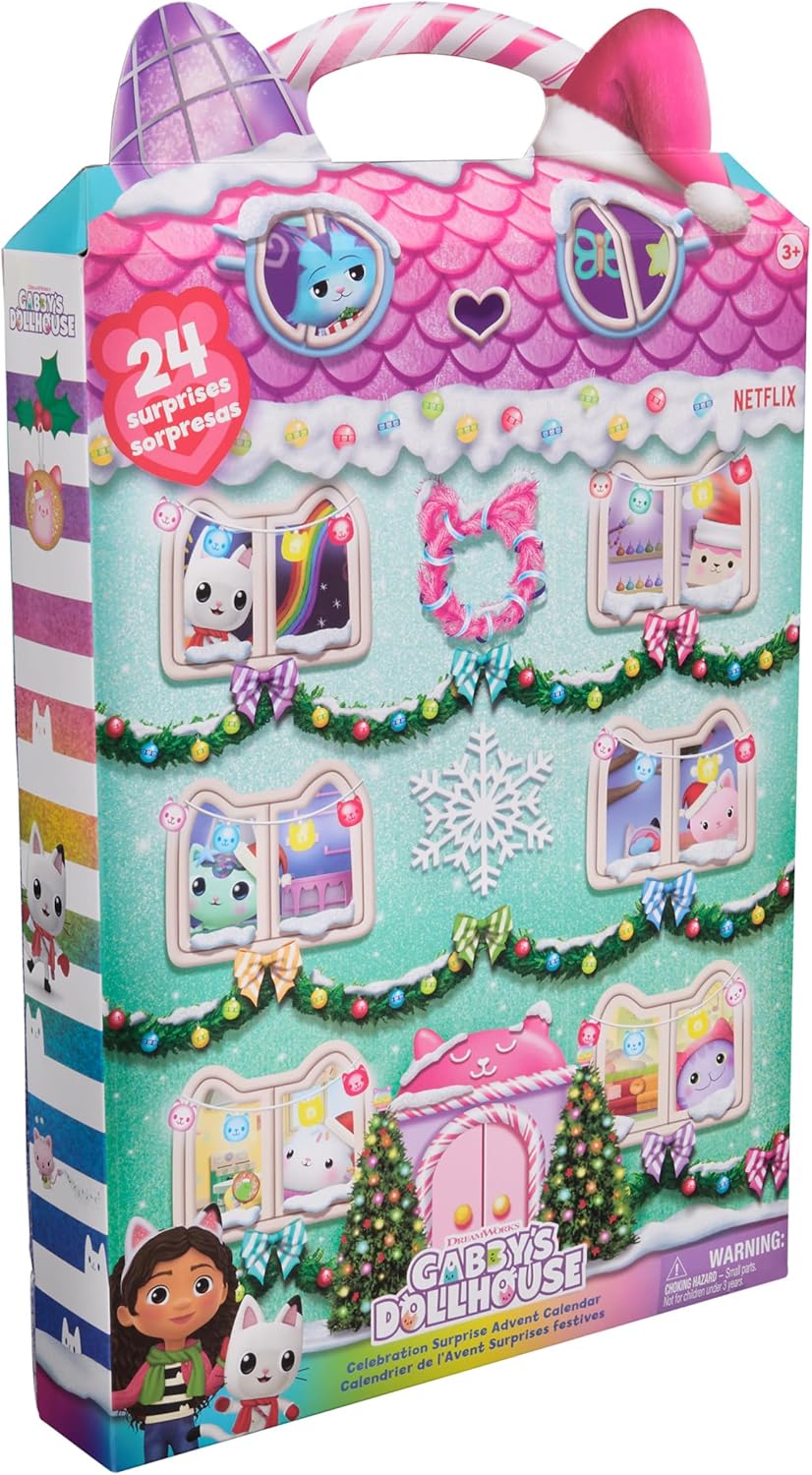 Gabby’s Dollhouse Advent Calendar – 24 Surprise Toys & Figures