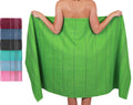 Betz XXL Cotton Bath Towel – Large 90x180 cm Beach & Sauna Towel, Green