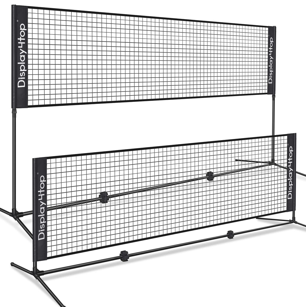 Jolof Store Portable Badminton Net - Adjustable Height Sports Net (3m)