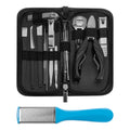 Adorila 16-Piece Stainless Steel Manicure Kit | Travel Pedicure Set