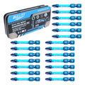 BULLITT 20-Piece PZ2 Impact Screwdriver Bits Set | 50mm S2 Steel