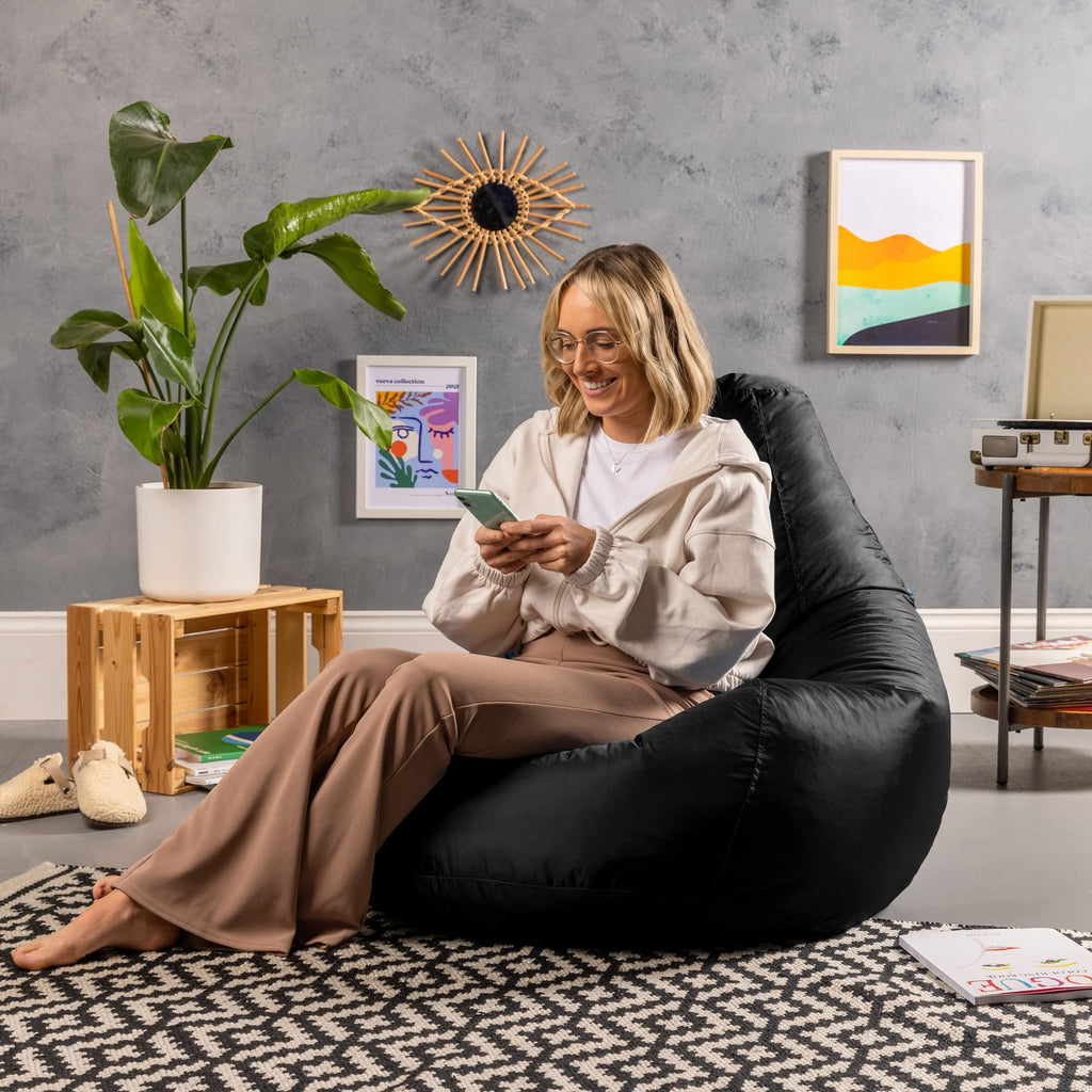 Bean Bag Bazaar Recliner Gaming Chair – Water Resistant Outdoor Beanbag