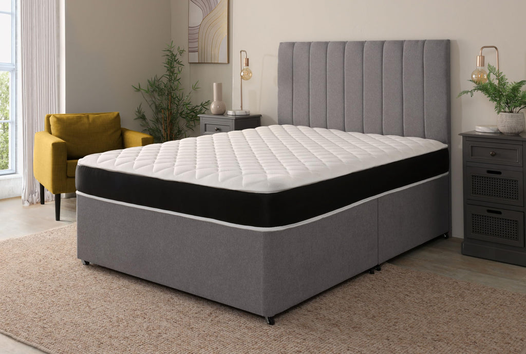 Starlight Beds Midnight Cooltouch Small Double Hybrid Mattress – Black, 18cm