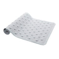 Aztex Anti-Fungal Non-Slip Rubber Shower Mat with Suction Cups – Off-White