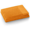 AmeliaHome Amari Bath Towel | 100% Cotton Soft Absorbent Orange 70x140cm