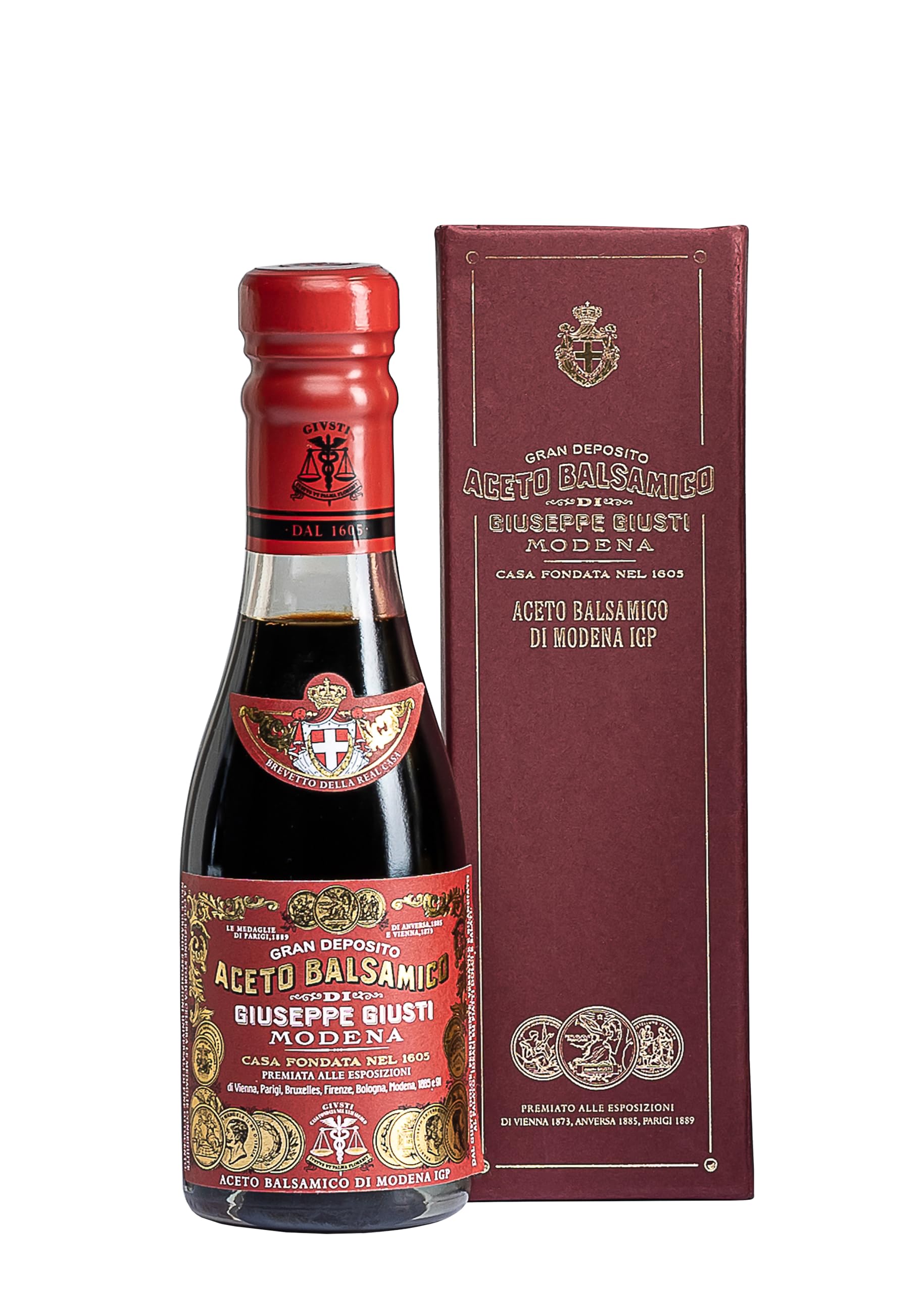 Giusti 3 Gold Medals Balsamic Vinegar of Modena – 100ml Champagnottina