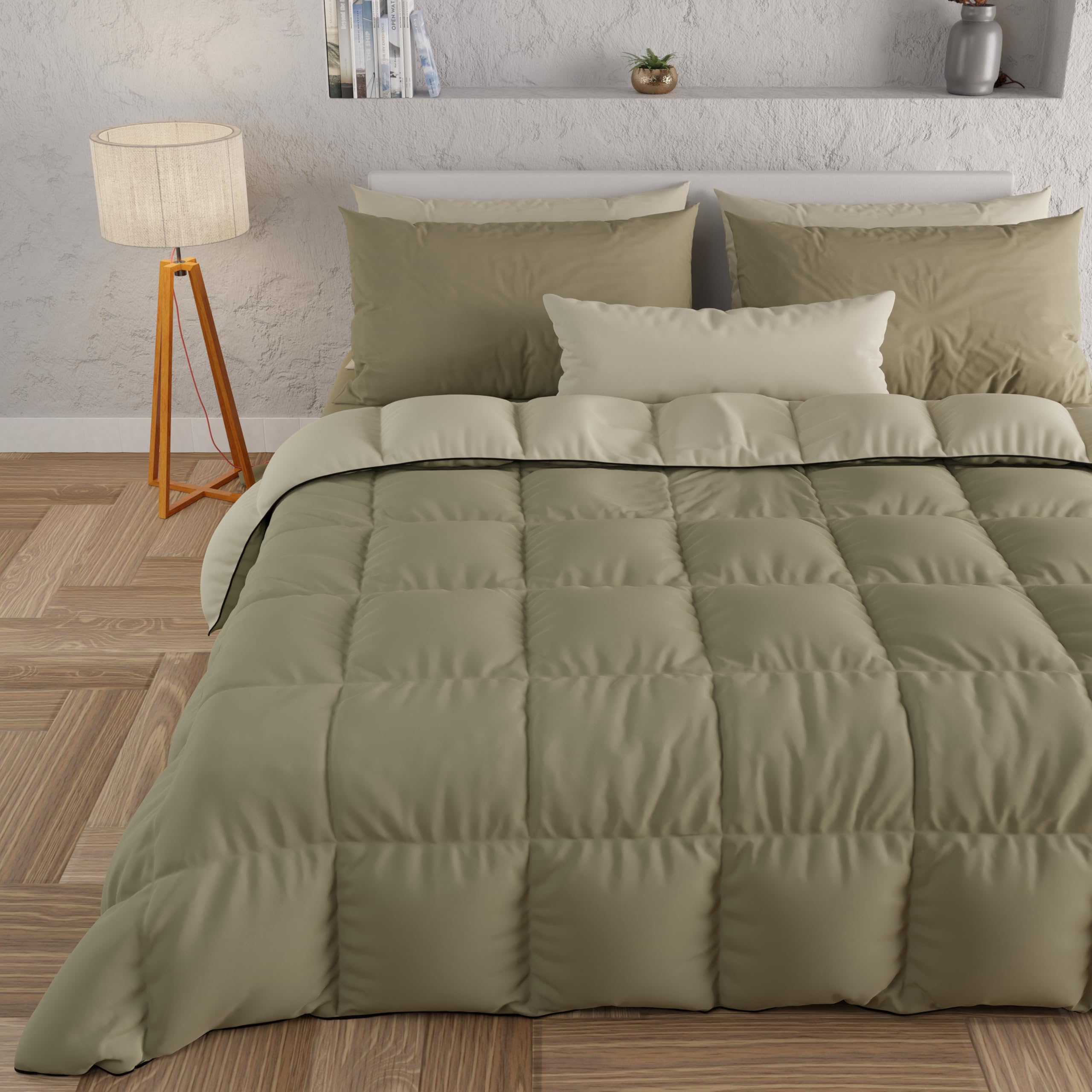 PETTI Artigiani Italiani Winter Quilt - Reversible Double Bedspread