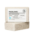 Marlowe No. 102 Men's Body Scrub Soap – Exfoliating Green Tea Bar, 7 oz