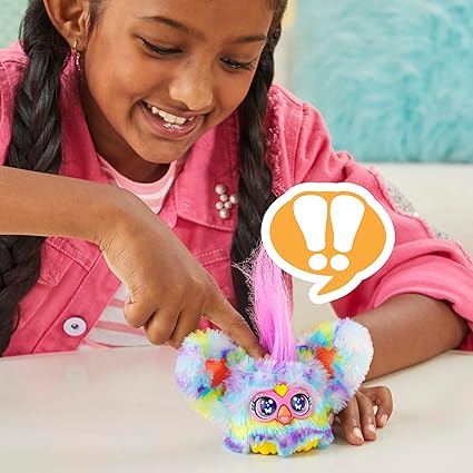 Snaps Swee-Dee Furby Furblets Mini Plush - Interactive Musical Keychain