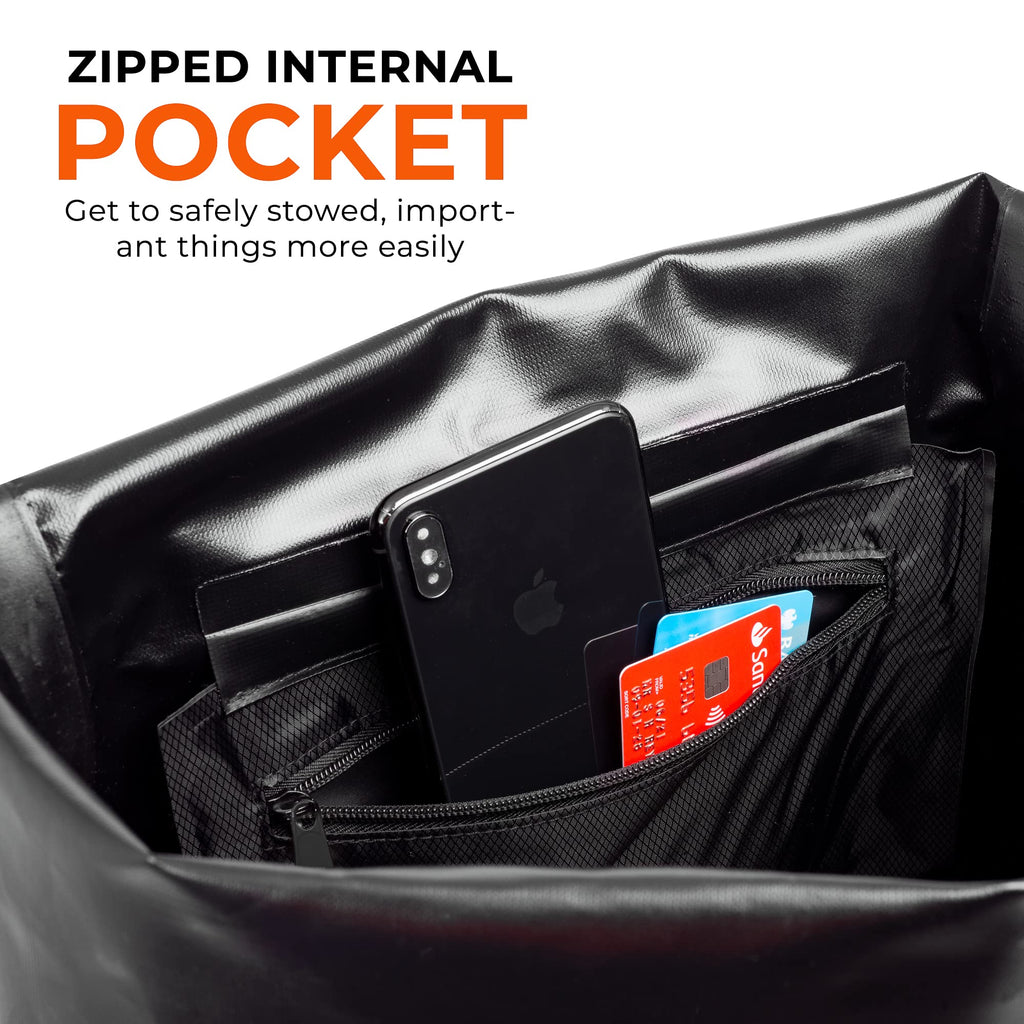 35L Waterproof Dry Bag Backpack with IPX8 Phone Case