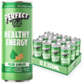 PerfectTed Pear Ginger Green Tea Energy Drink - 12 x 250ml Cans