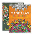 Jolof Store Adult Colouring Books Set – 2 Pack Mandalas & Butterflies