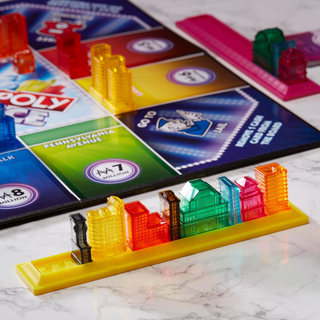 Hasbro Monopoly Chance Card Game – Fast-Paced Family Strategy Board Game