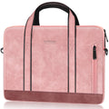 Alfheim Waterproof Leather Laptop Briefcase – 15.6-16 Inch Messenger Bag