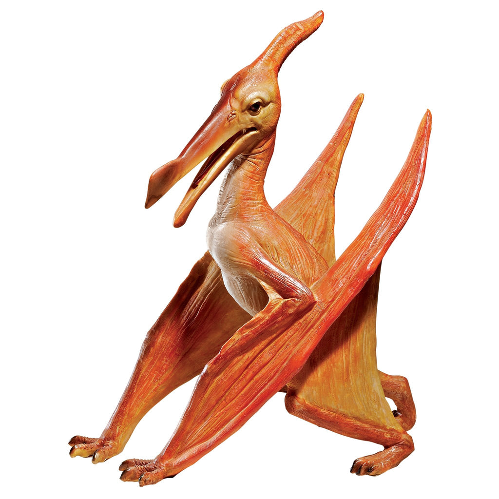 Design Toscano Jurassic Pterodactyl Dinosaur Statue - Hand-Painted Resin