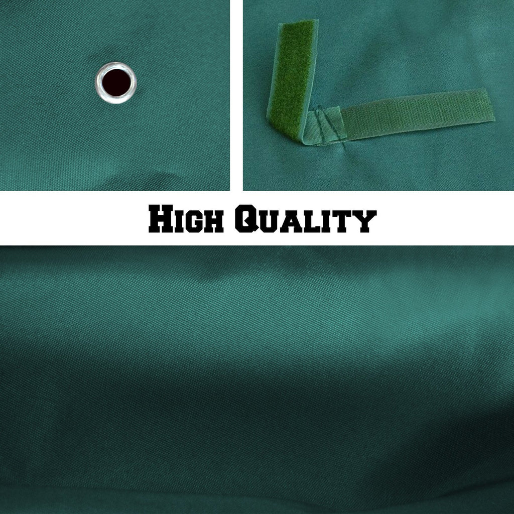 Jolof Store 10x10 Replacement Gazebo Canopy Top - Green Polyester