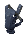 BabyBjörn Baby Carrier Mini – 3D Mesh Ergonomic Newborn Carrier, Navy Blue