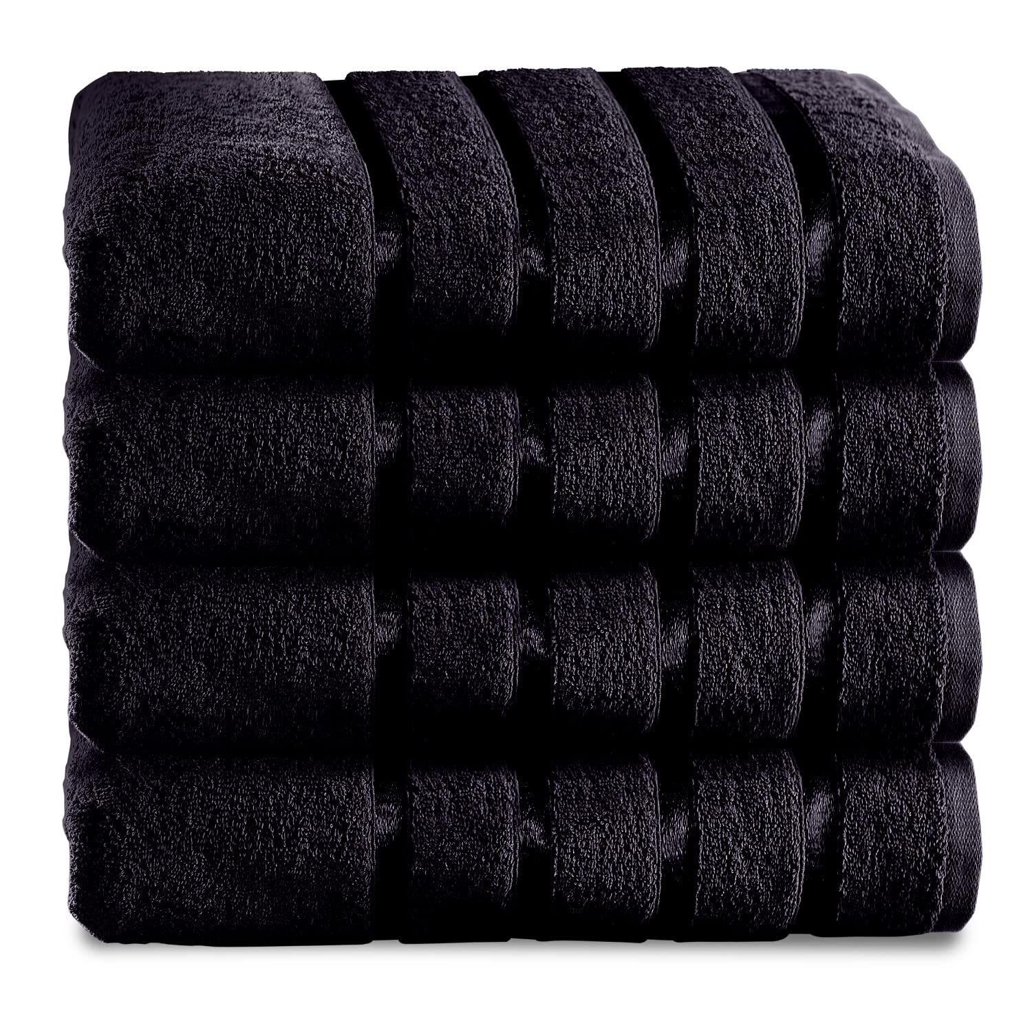GC Gaveno Cavailia Egyptian Cotton 500 GSM Bathroom Towel Set - 4PK