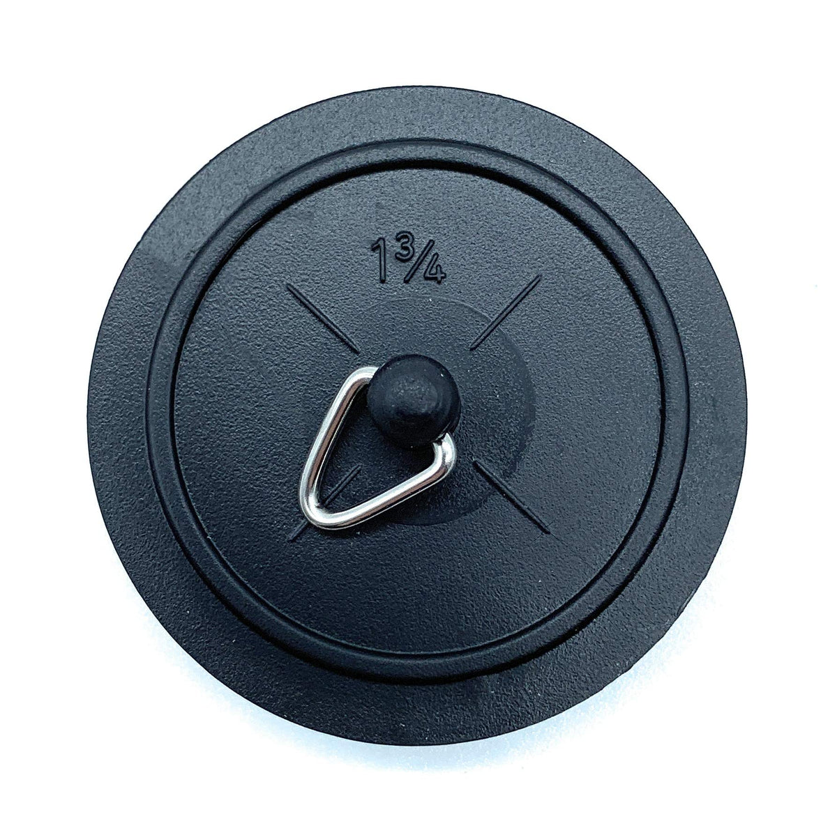 Replacement Basin/Sink Plug Large 1 3/4" 45mm, Black