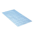 TATAY Alfombra de Baño Antideslizante PVC Barcelona Azul – 72x36 cm