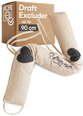 Praknu Draft Excluder for Doors & Windows | 90cm Heavy Duty - Beige