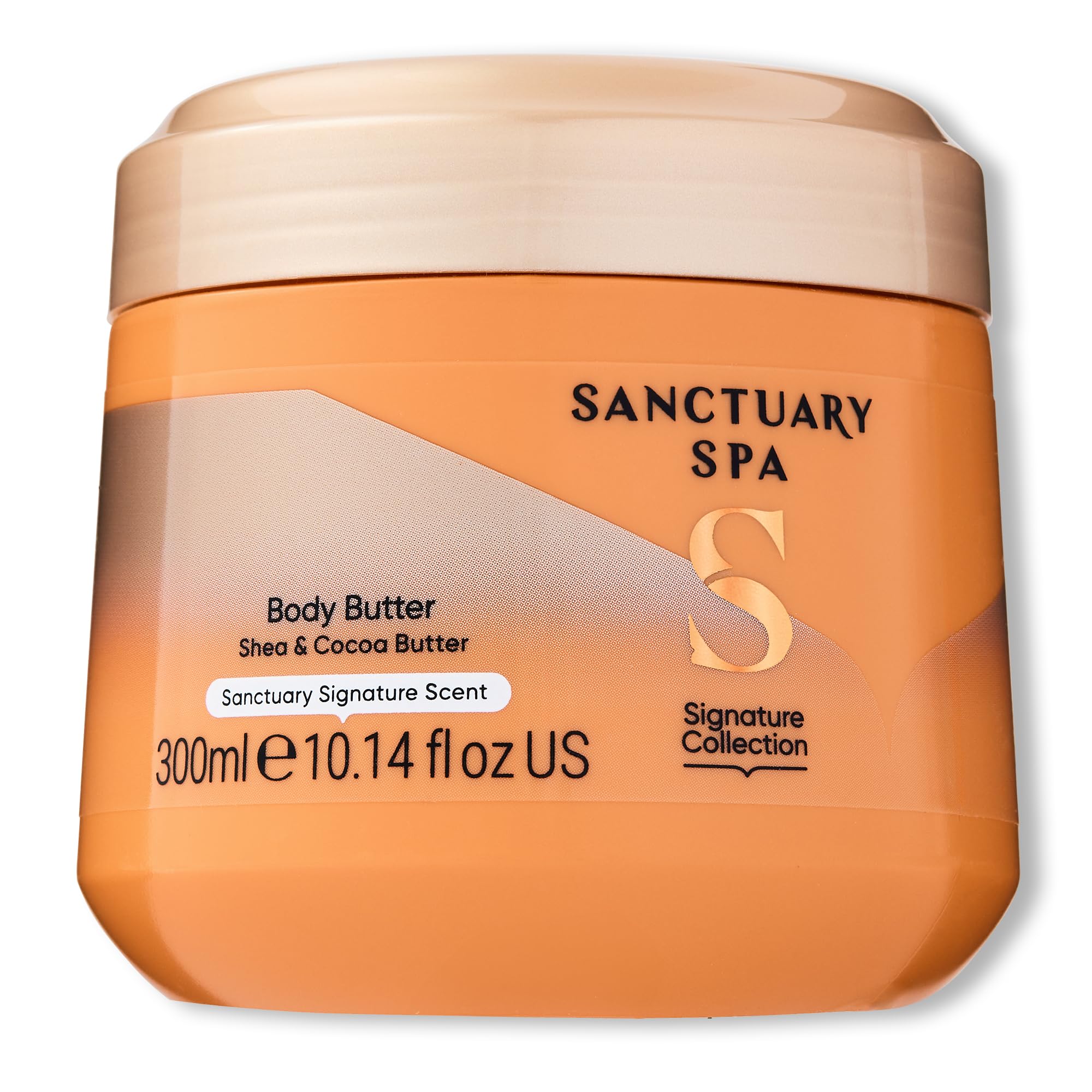 Sanctuary Spa Body Butter – Vegan Shea & Cocoa Butter Moisturiser, 300ml